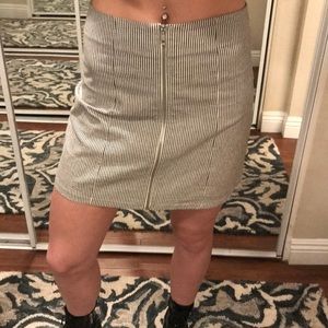 Brandy Melville stripped skirt